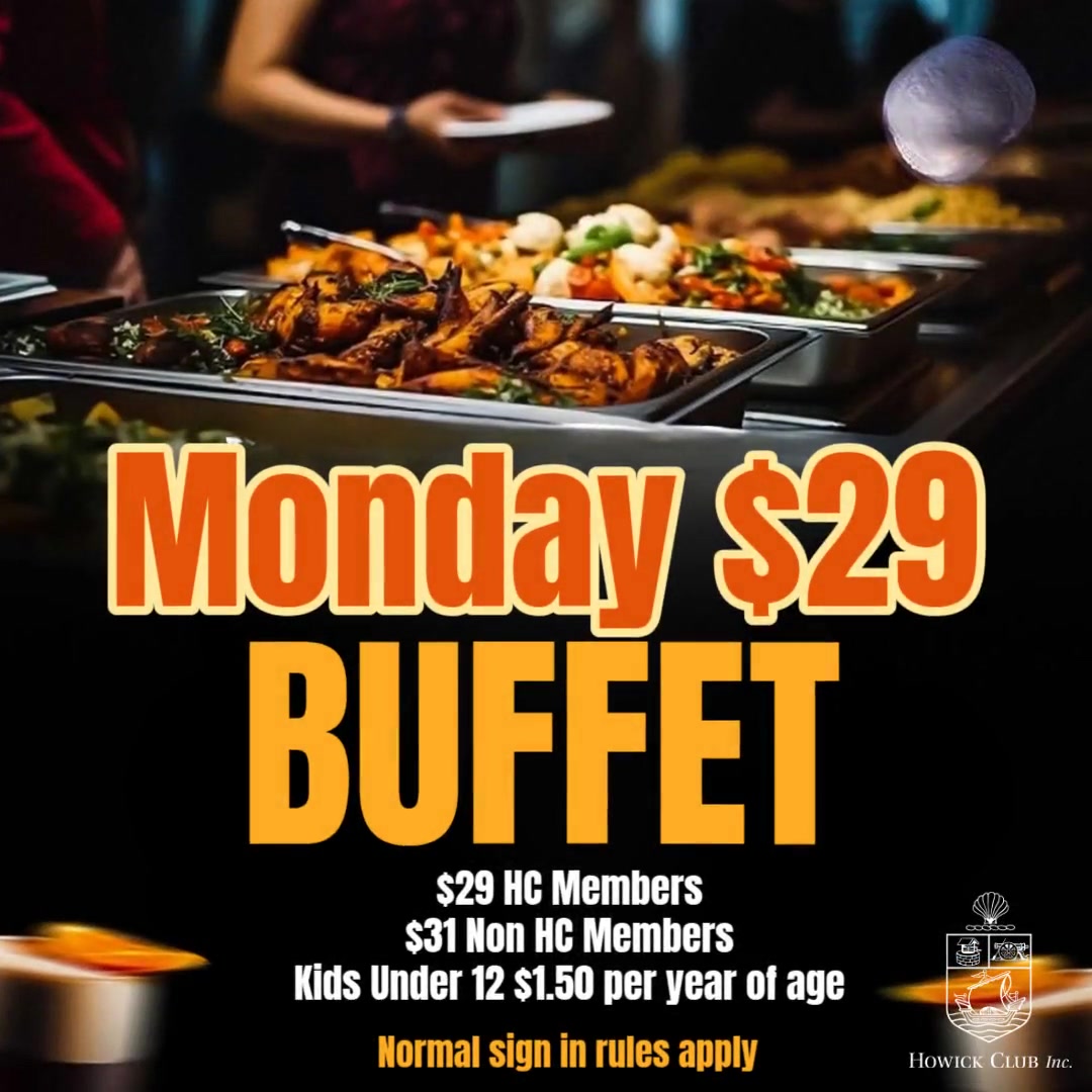 29 Buffet Monday